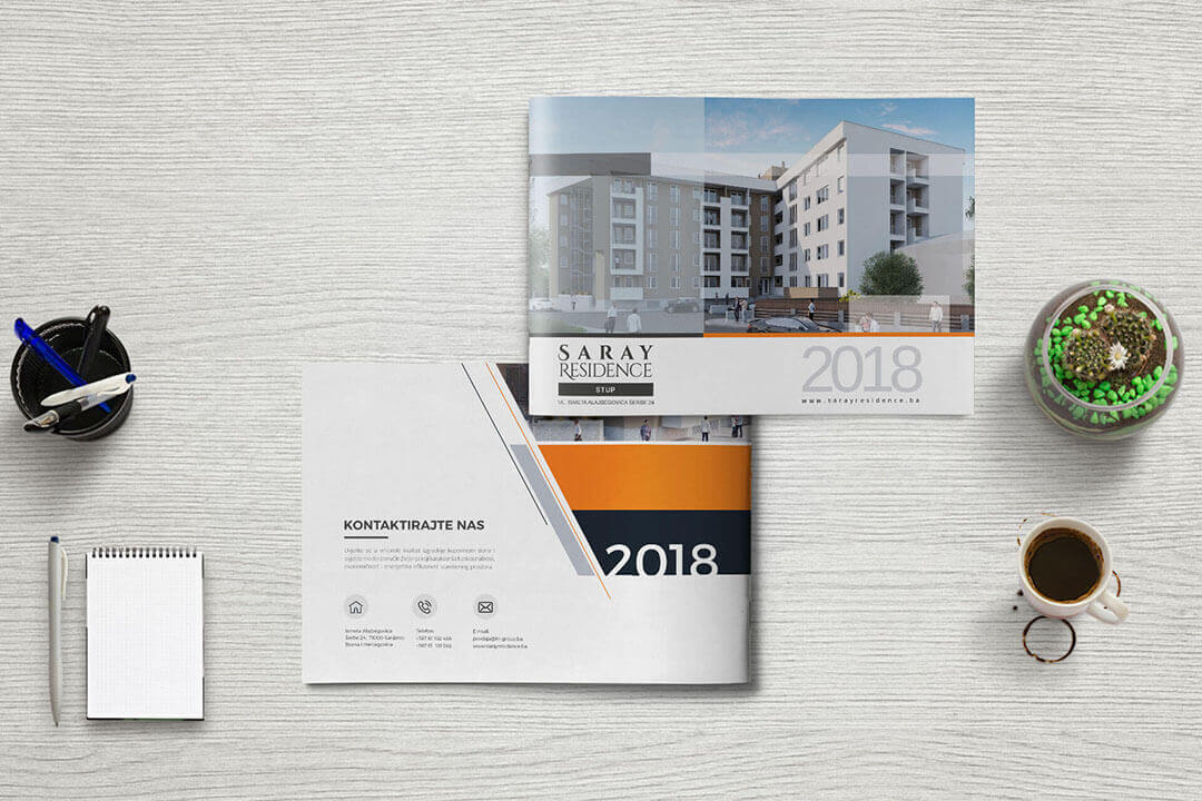 Project Saray Residence Real Estate, Catalog, Graphic Design